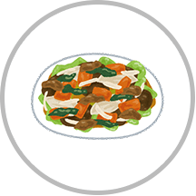 豚大学の豚丼のタレで作る…肉野菜炒めェ！